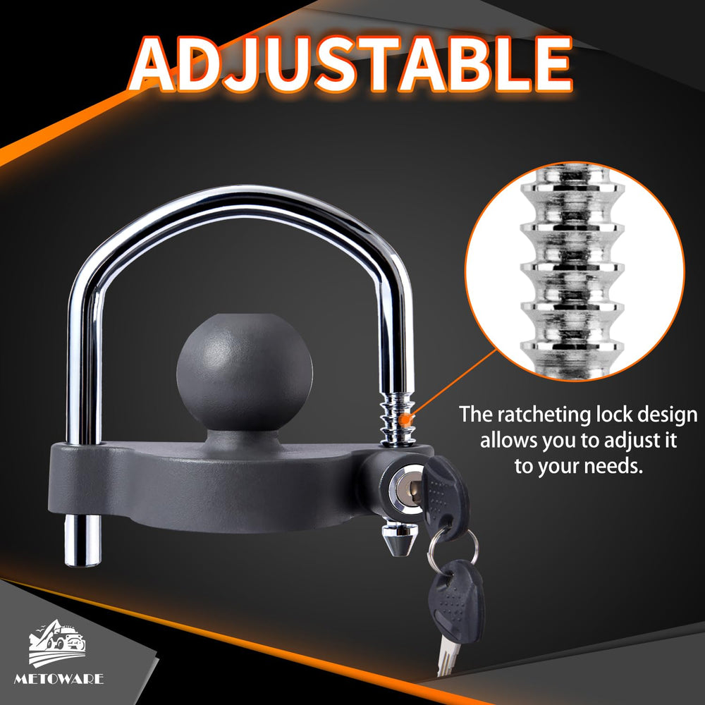 METOWARE core features premium zinc alloy with anti theft technology.