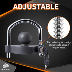METOWARE core features premium zinc alloy with anti theft technology.