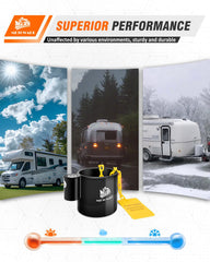 METOWARE universal fit suitable for RVs, boats, and semi-trailers