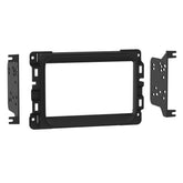 Metra 95-6518B double-din installation kit provides a factory-like dash fit for Ram and Cherokee.
