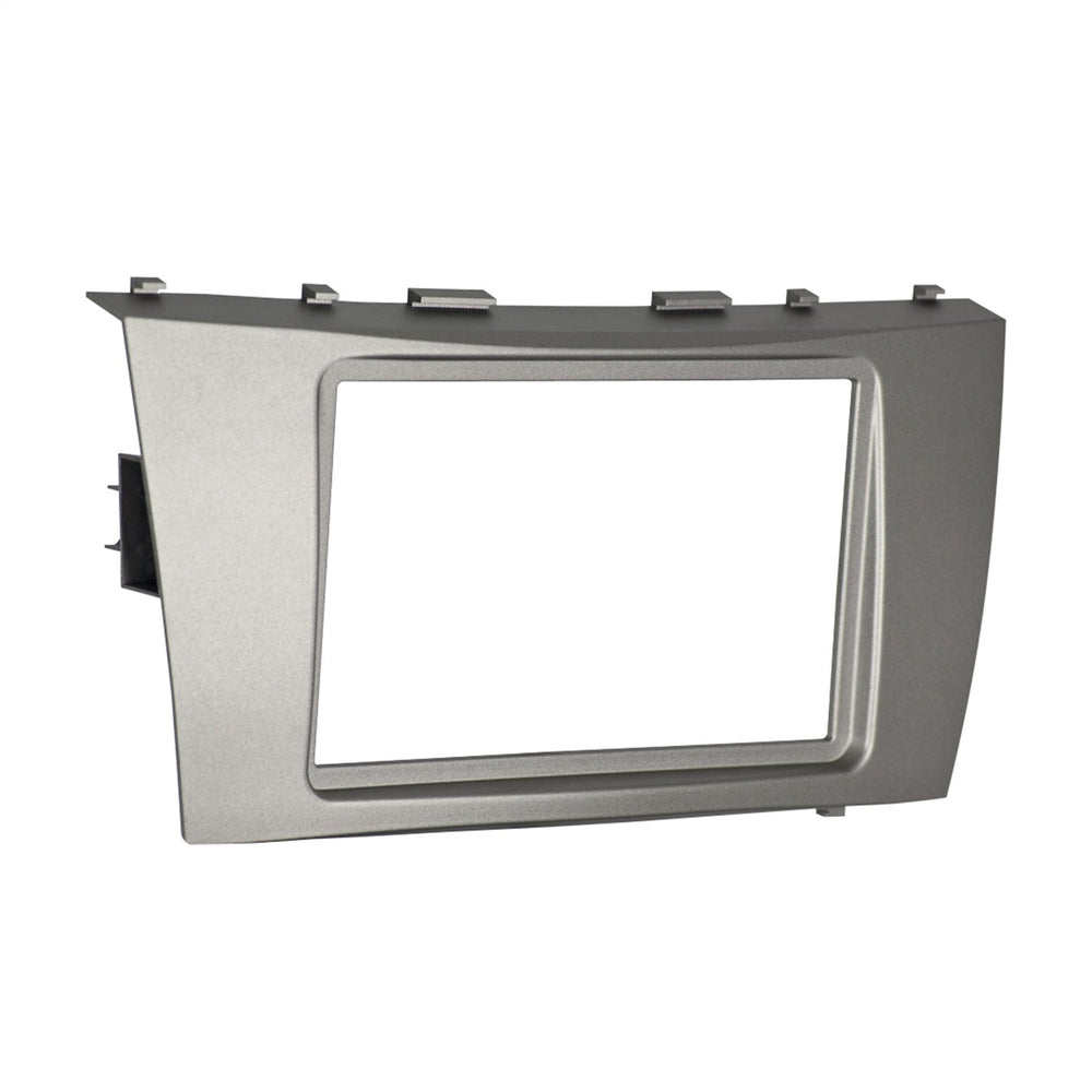 Metra 95-8218S dash installation kit for Toyota Camry, silver finish enabling clean aftermarket radio fit