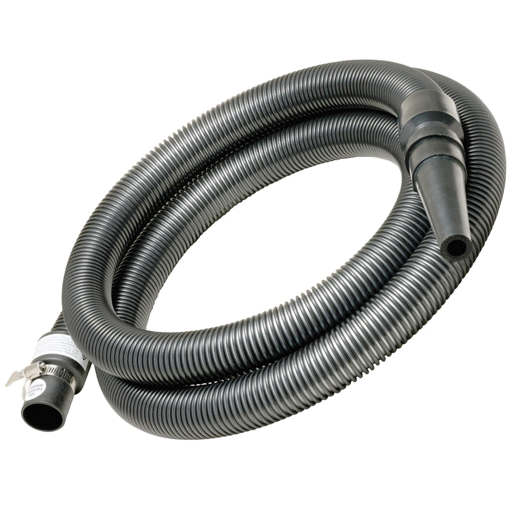 METROVAC MVC-56D hose stretched to 10 ft for extended pet drying