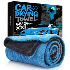 Metyond drying towel 48x24 covers large SUV surfaces for fast, efficient drying.