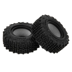 MEUS RACING 0.7 tires packaging and install-ready for RC crawlers