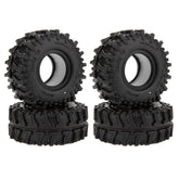 MEUS RACING MS6 Lucky 7S 0.7 tire tread close-up for mud and rock grip.