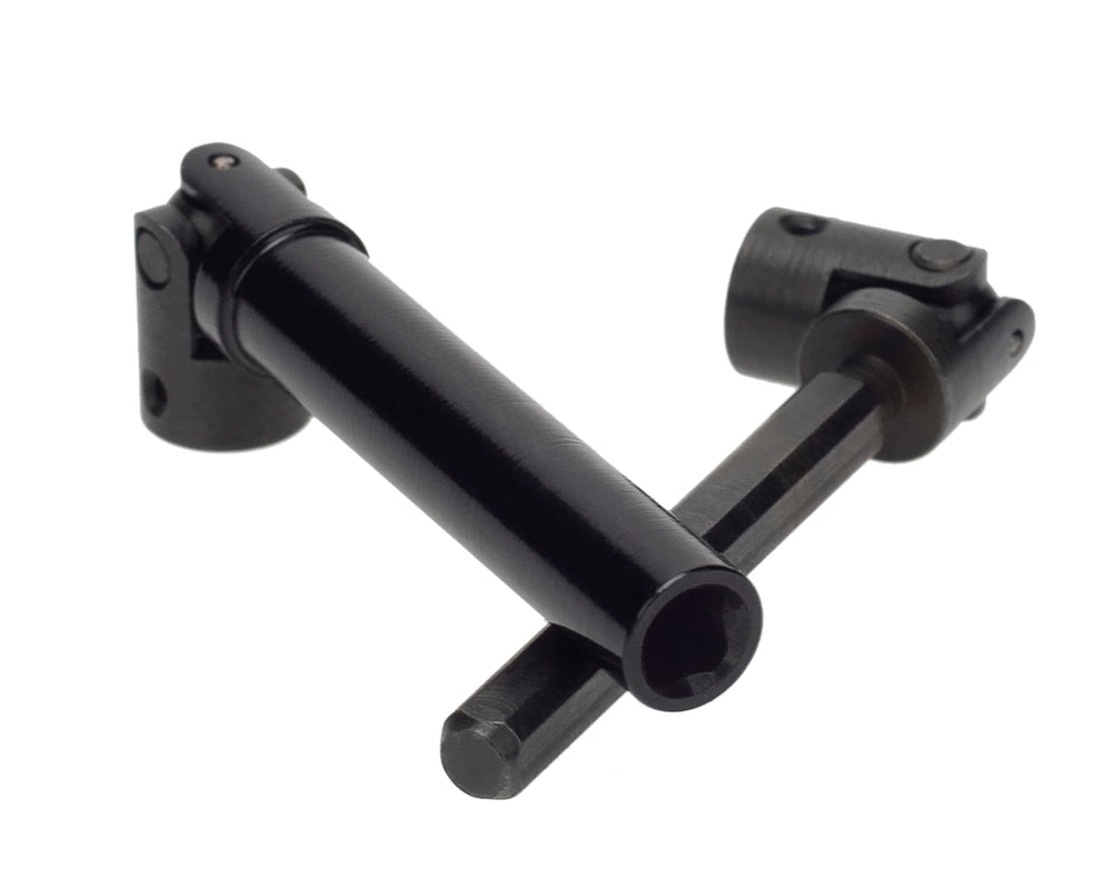 Durable CNC construction MEUS RACING SCX24 center driveshaft for repeated use