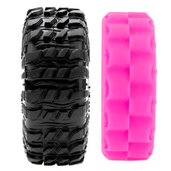 MEUS Racing wave-pattern tire surface promoting controlled deformation and grip