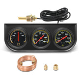 MH triple gauge set ammeter in dashboard for electrical readings