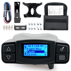 MiCCiKA 90195 LCD display showing brake output and diagnostics for easy monitoring