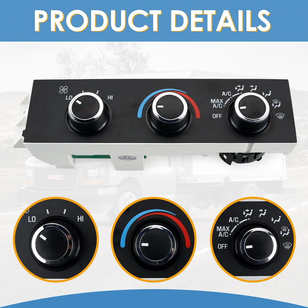 MiCCiKA Chevy Savana 1996-2020 front control for seamless retrofit.
