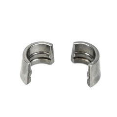7-degree locks on beehive and dual springs for reliable installation.