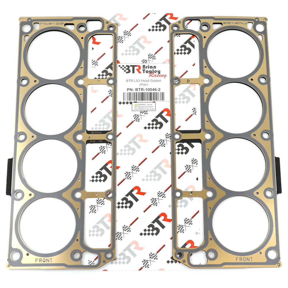 BTR MLS gaskets fit 6.0L and 6.2L LS engines for reliable sealing