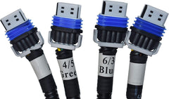 Michigan Motorsports color-coded coil wires simplify wiring and installation.
