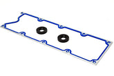 Michigan Motorsports LS valley cover gasket closeup showing precise molded bead for leak prevention.