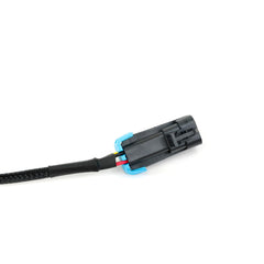 Michigan Motorsports O2 extension 4-pin plug-and-play enables easy installation.