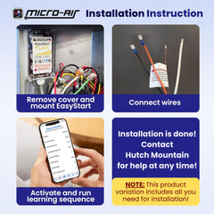 Micro Air EasyStart 399 compatible with inverter generators for flexible power options.