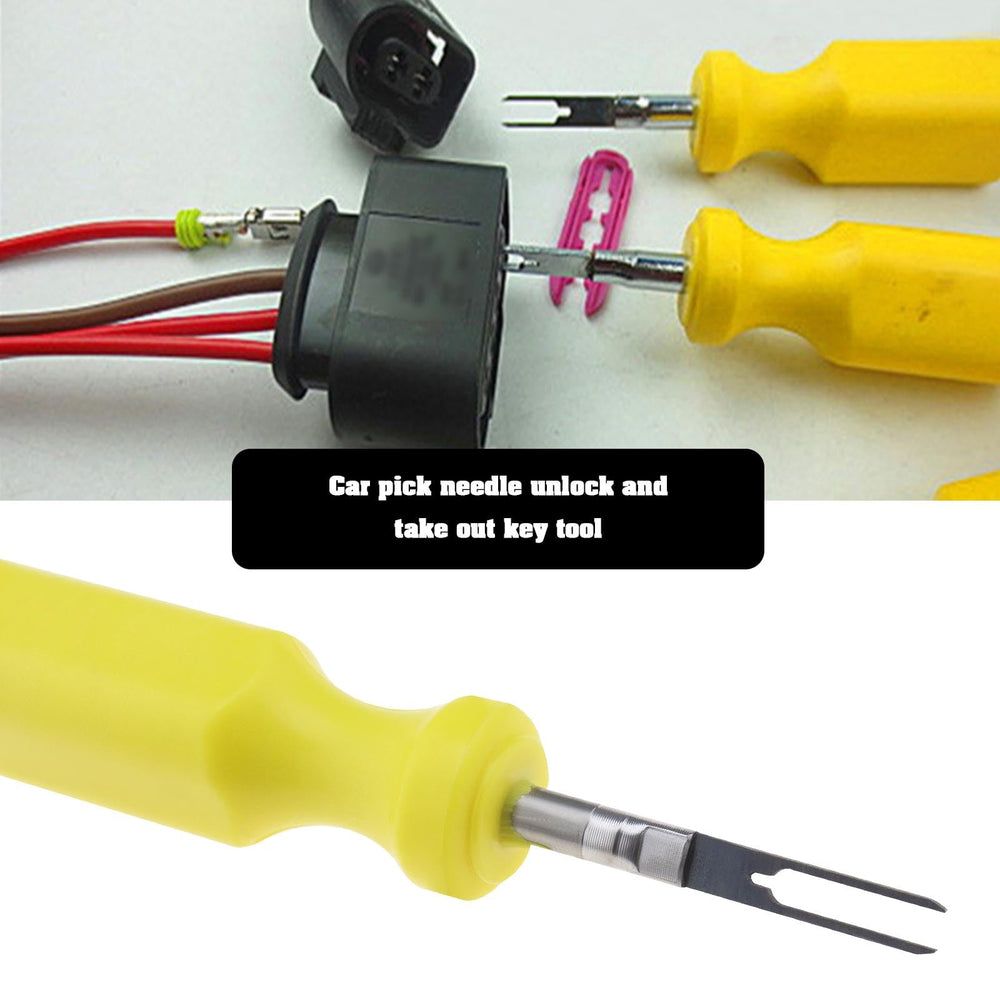 Micro Traders 3mm terminal removal tool ready for quick, clean connector release.