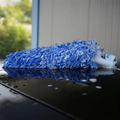 Ultra-soft microfiber lifts dirt without scratching or swirling surfaces.