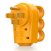 MICTUNING 50A RV plug with yellow housing for quick identification