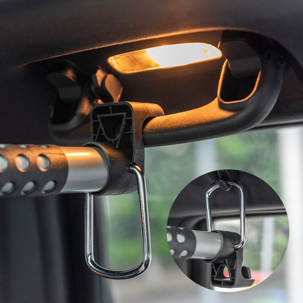 MICTUNING heavy-duty steel construction supports practical travel loads