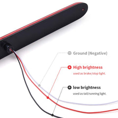MICTUNING light bar offers quick installation with pre-drilled mounting holes.