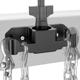 MICTUNING trailer towing organizer with 7-way plug keeps connections tidy and accessible