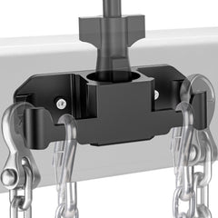 MICTUNING trailer towing organizer with 7-way plug keeps connections tidy and accessible