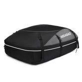 MIDABAO 20-cubic-foot roof bag overview on car, expanding cargo capacity.