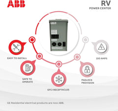 Termination area on Midwest RV panel supports copper or aluminum wires