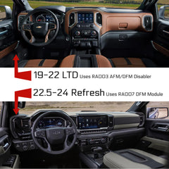 In-cab view showing unobtrusive installation and uninterrupted cabin electronics