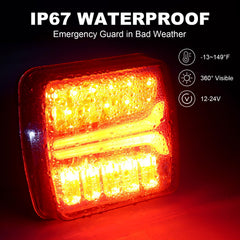 MIEFL IP67 waterproof housing guards against rain and dust