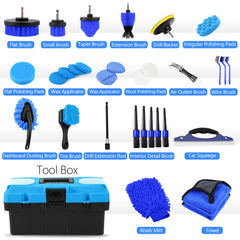 MIANYINGR drill brush attachments for efficient scrubbing on interiors and exteriors.