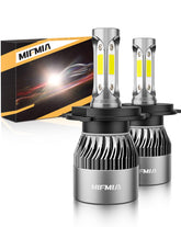 MIFMIA HB6500K cool white bulbs deliver sharp illumination for night driving