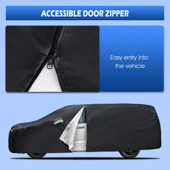 Migaven Honda Odyssey cover rear view highlighting weatherproof design.