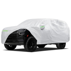 Migaven Suburban cover front view with waterproof exterior protection against rain and dust