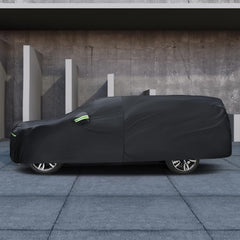 Migaven Suburban cover at night with reflective stripes enhances visibility.