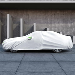 Migaven cover with reflective stripes – top view, improves night visibility.