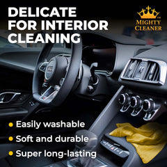 Mighty Cleaner premium 2pk with two towels and a free extra.