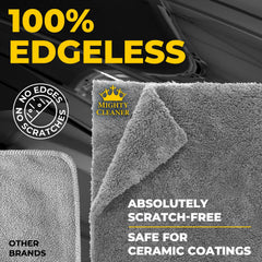 Mighty Cleaner multiuse towels reach dashboards and screens for safe cleaning