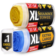 Mighty Cleaner Premium XL Shammy car drying 1: fast, spot-free drying for your vehicle