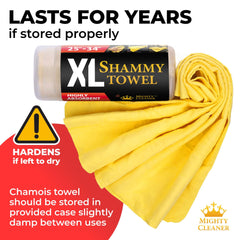 Mighty Cleaner Premium XL Shammy reusable 1: built to last through years of use