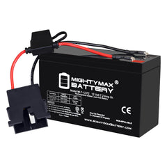 Mighty Max Battery drop-in 12V 7Ah SLA for Power Wheels, quick replacement.