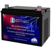 Mighty Max Battery ML-U1R-CCAHR exterior view for durable lawn care power