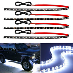 Miisiya 12V LED strip extendable with end-to-end connectors for flexible lighting