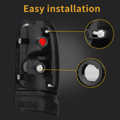 MiKaFex tail light rear assembly exterior view with OEM-like fit.