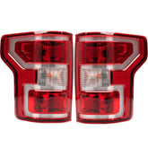 MiKaFex brake tail light driver side for Ford F-150 2018-2020 with halogen bulbs for direct replacement