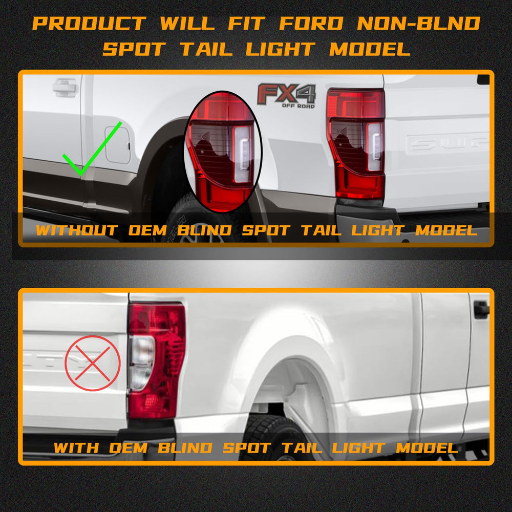 MiKaFex ABS housing tail light, rugged construction for long life
