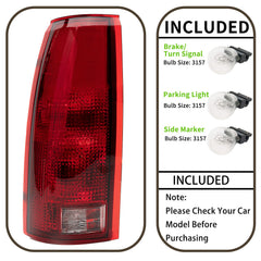 MiKaFex ABS plastic tail light construction resists wear and humidity