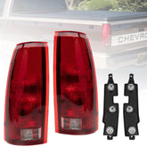 MiKaFex tail light assembly for GM C/K pickup with durable ABS housing and red lens