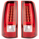 MiKaFex tail light assembly for Chevy Silverado 2003-2006, driver-side direct-fit.